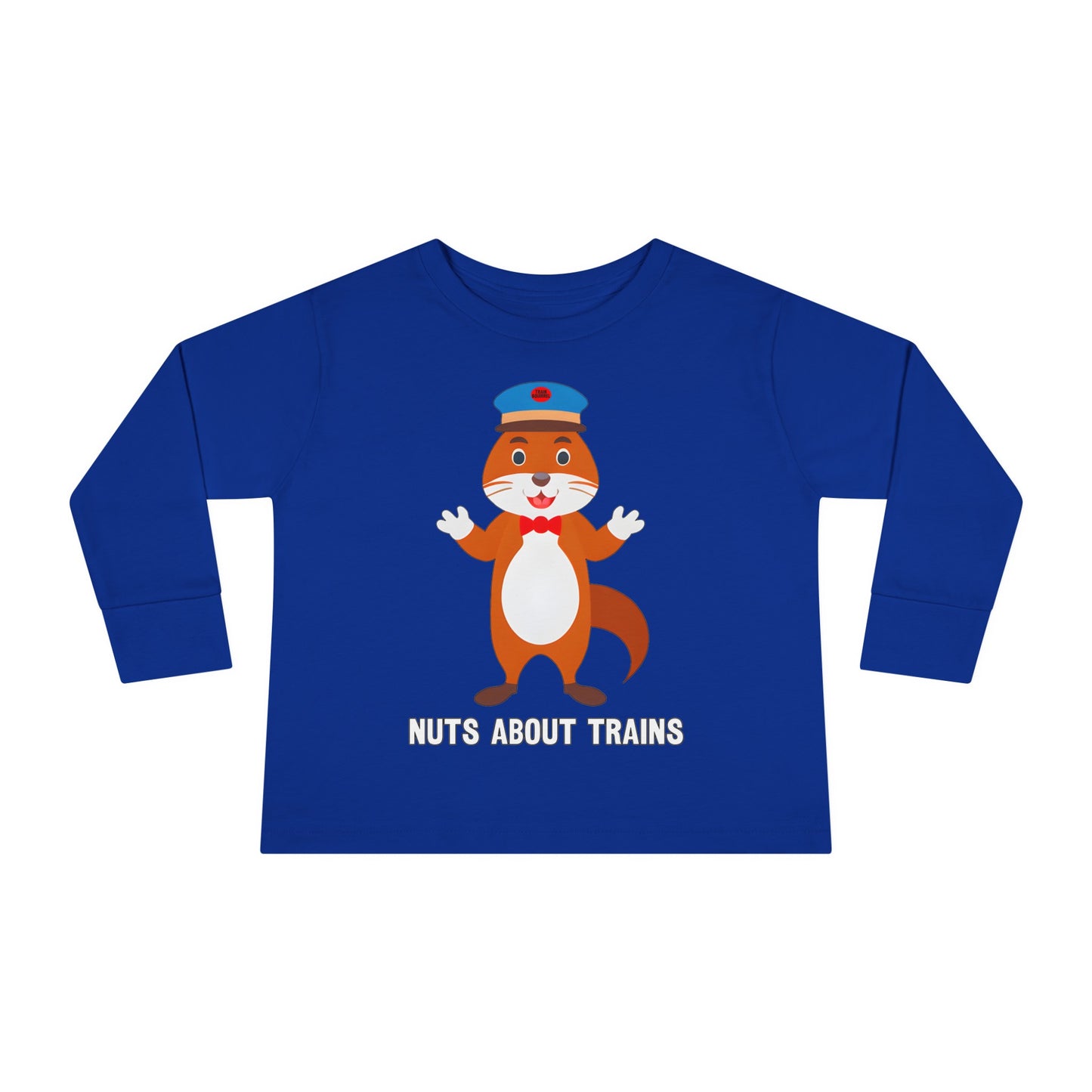 Toddler - Nuts About Trains - Long Sleeve