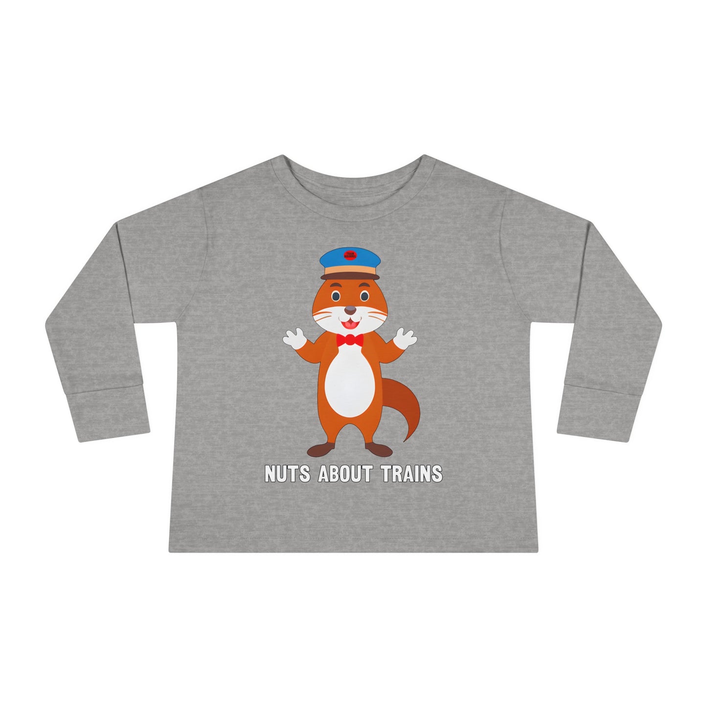 Toddler - Nuts About Trains - Long Sleeve