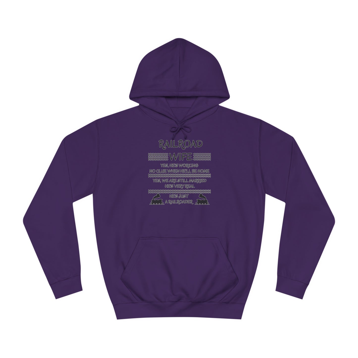 Railroad Wife - He's Real - Hoodie