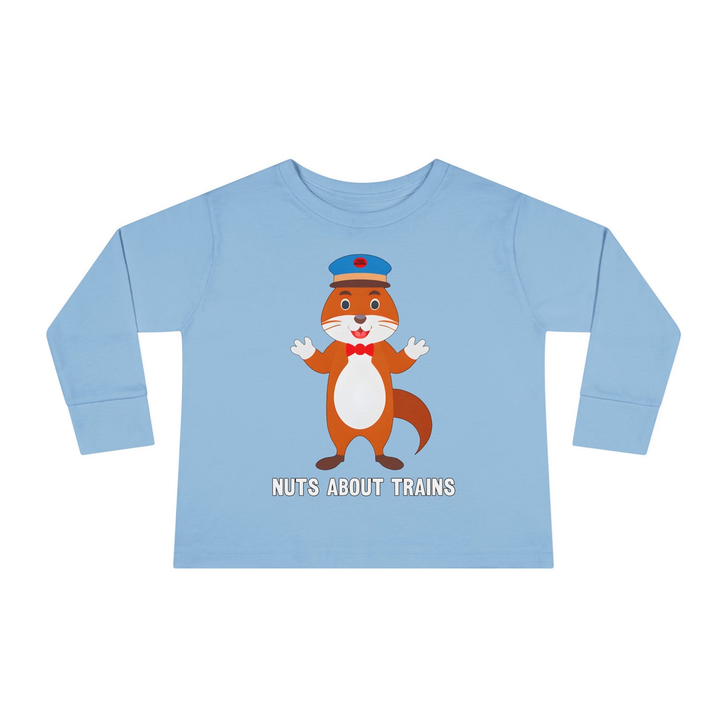 Toddler - Nuts About Trains - Long Sleeve