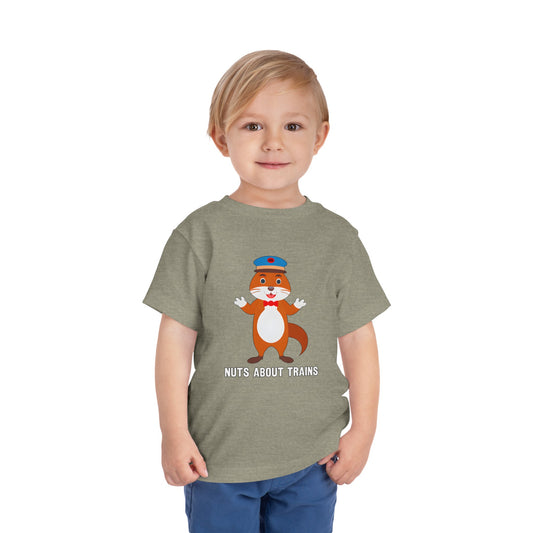 Toddler - Nuts About Trains T-Shirt