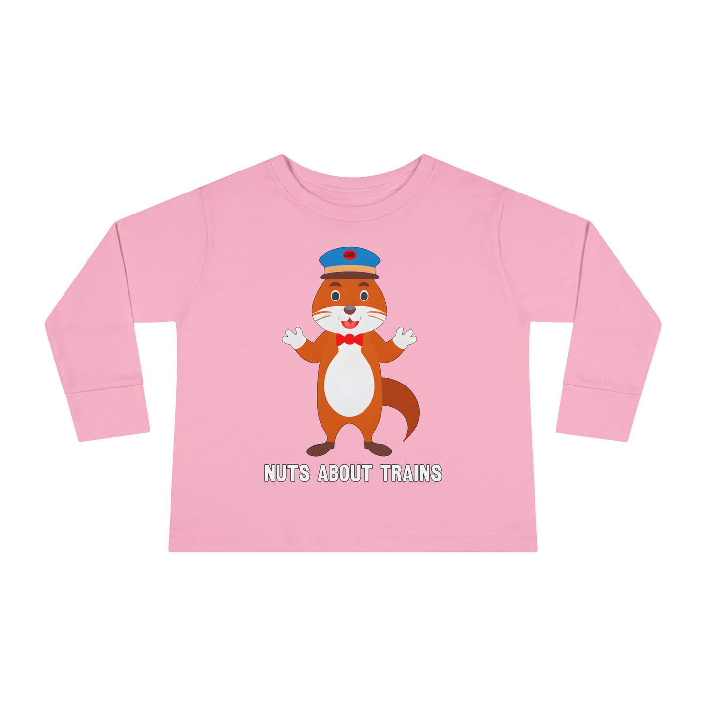 Toddler - Nuts About Trains - Long Sleeve