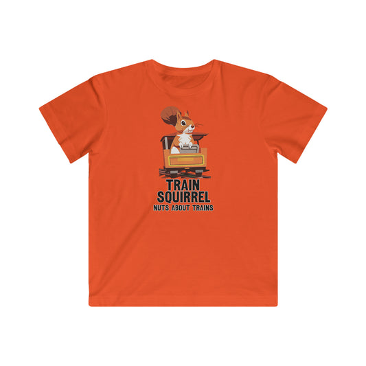 YOUTH Train Squirrel T-Shirt