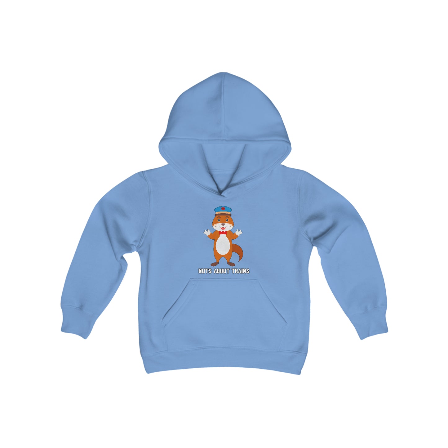 YOUTH Nuts About Trains Hoodie