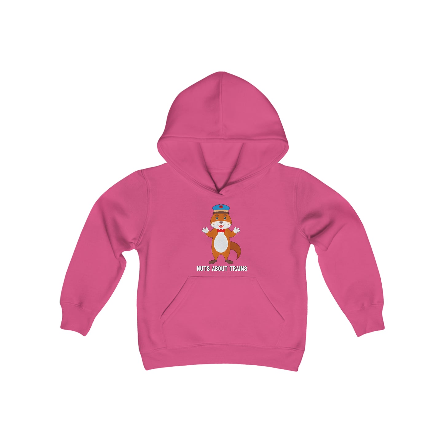 YOUTH Nuts About Trains Hoodie