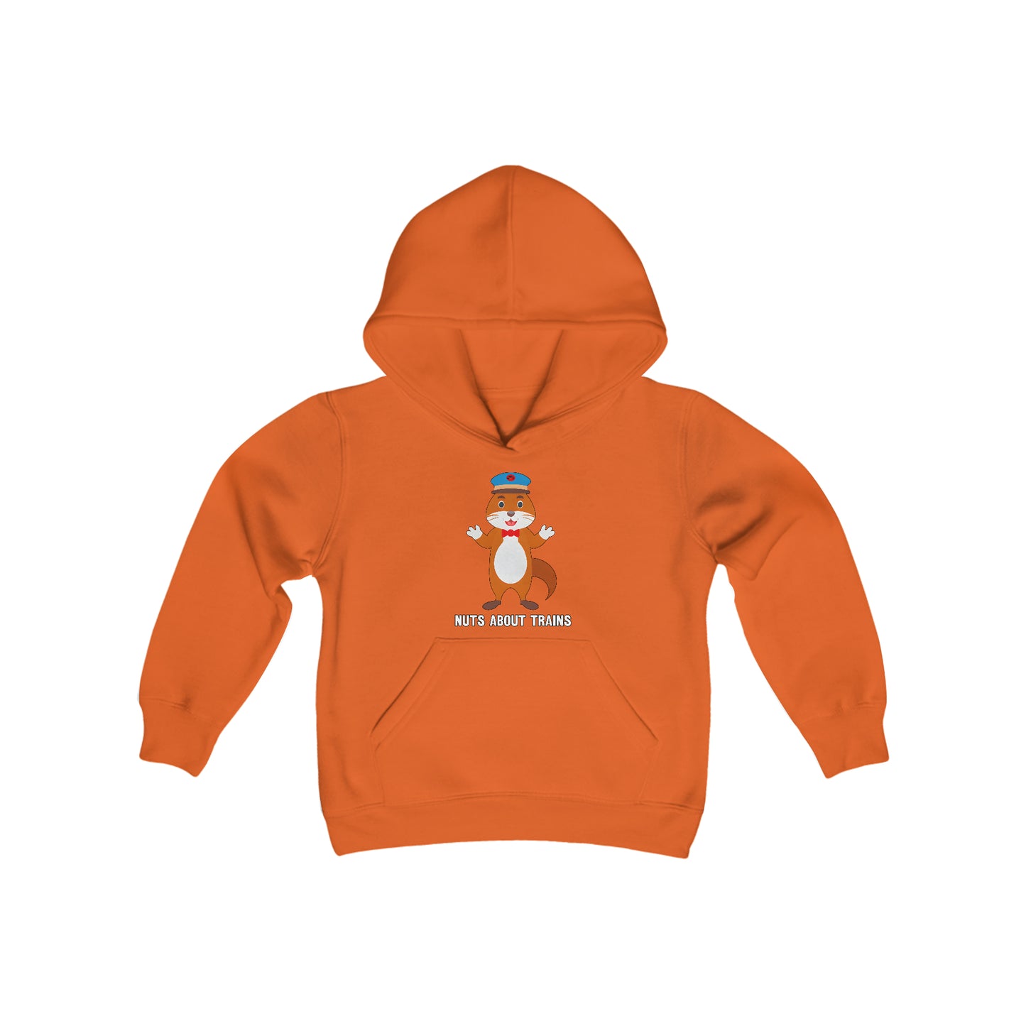 YOUTH Nuts About Trains Hoodie