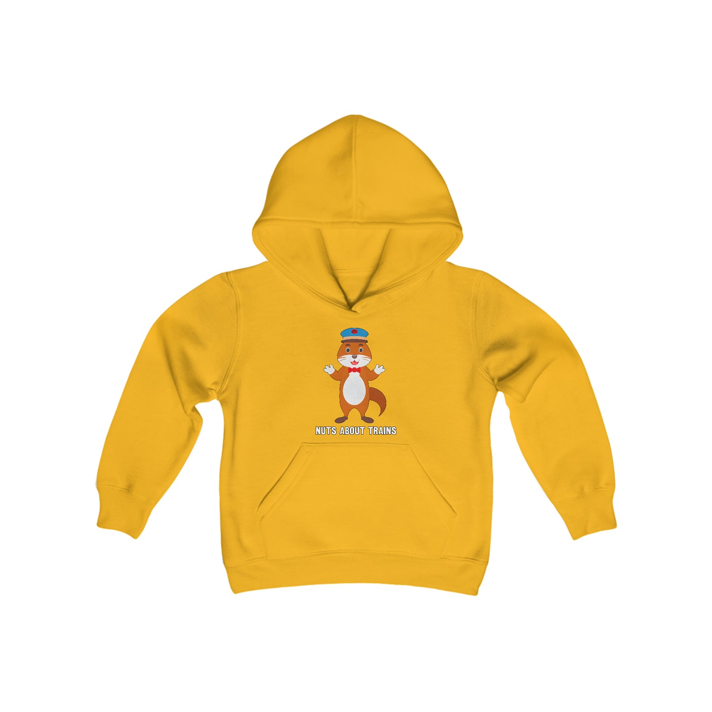 YOUTH Nuts About Trains Hoodie