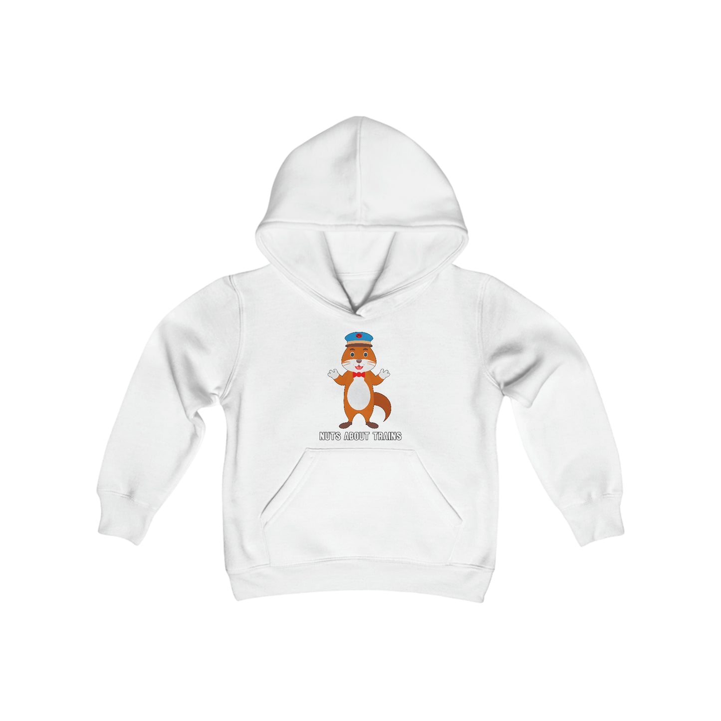 YOUTH Nuts About Trains Hoodie