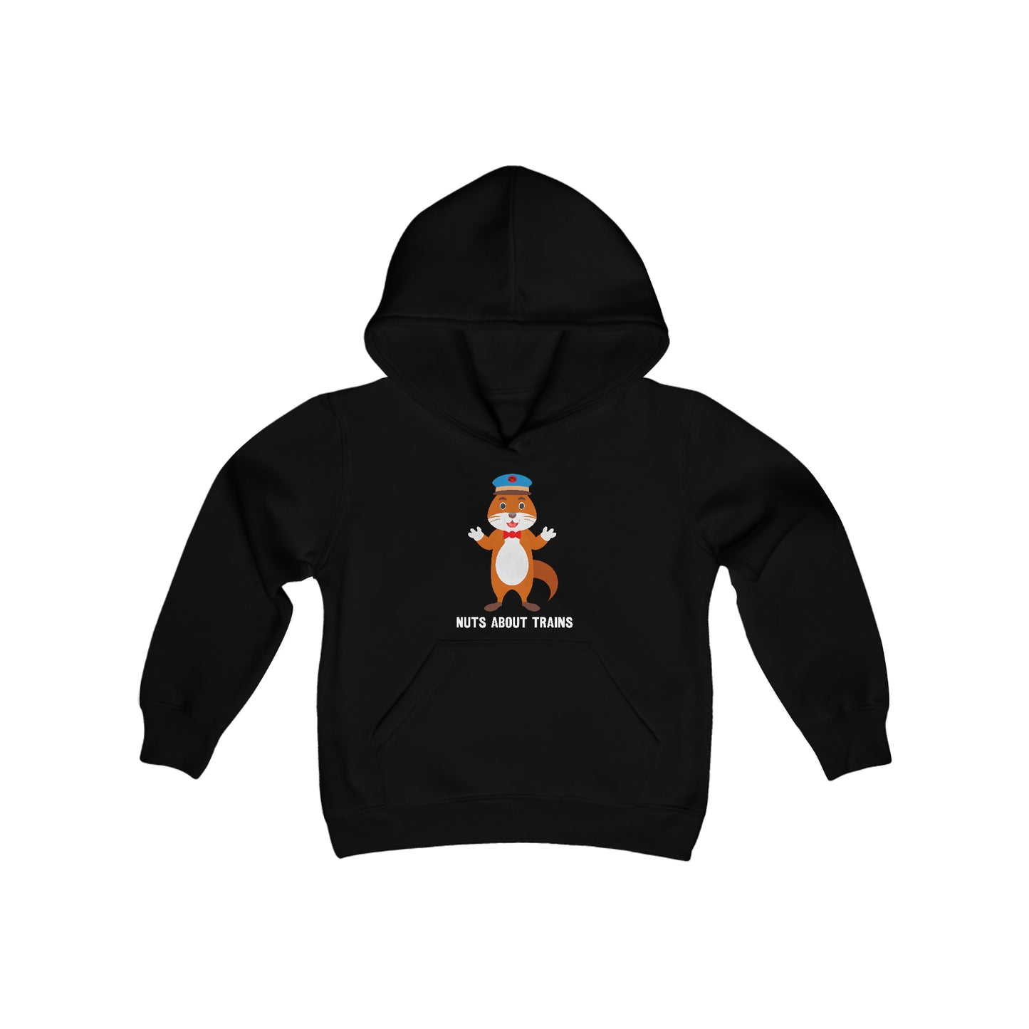 YOUTH Nuts About Trains Hoodie