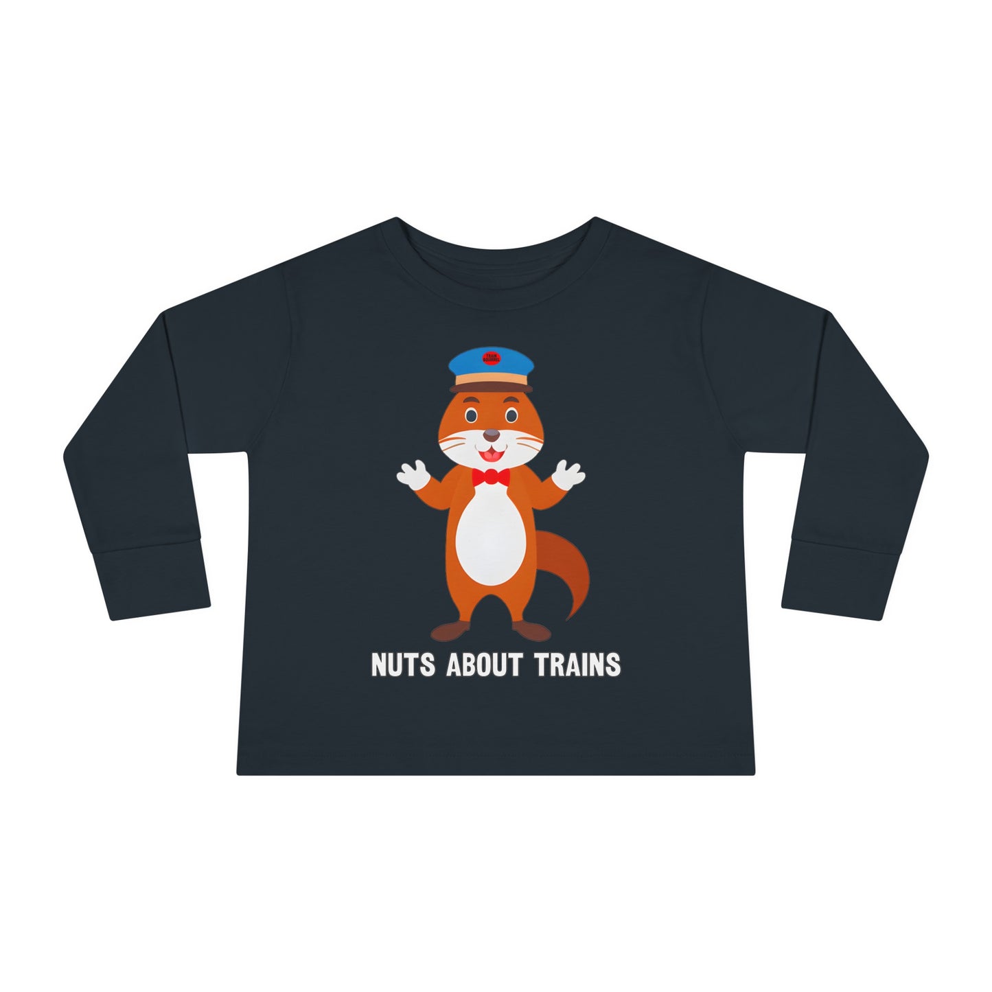 Toddler - Nuts About Trains - Long Sleeve