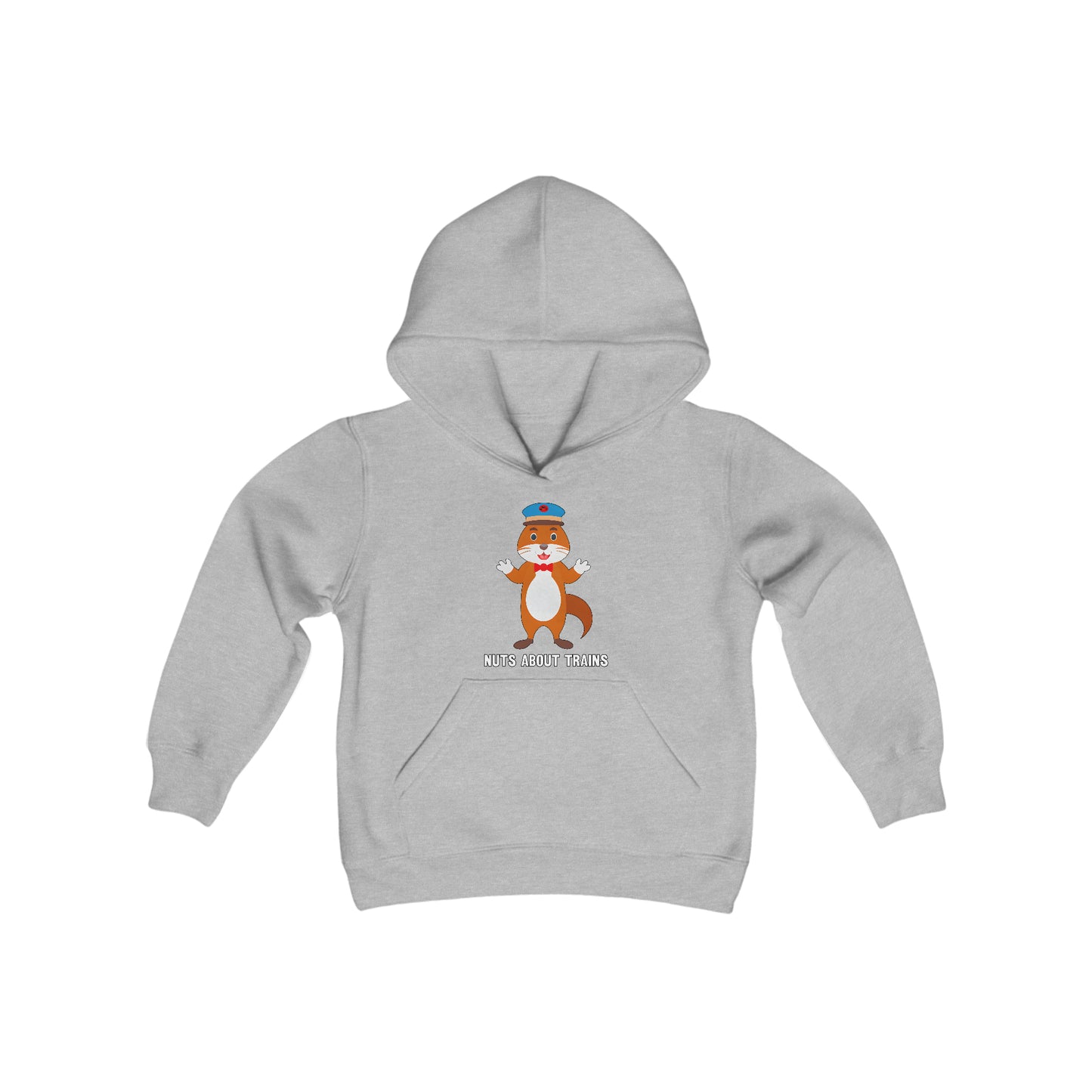 YOUTH Nuts About Trains Hoodie